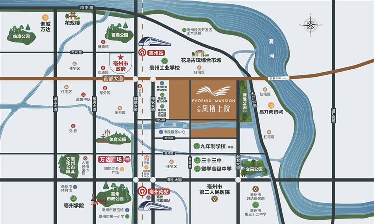 水安·凤栖上院交通图