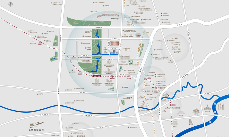 中环桃源里交通图