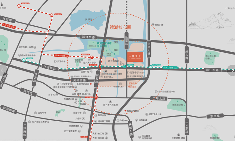 大家锦玥府周边配套图