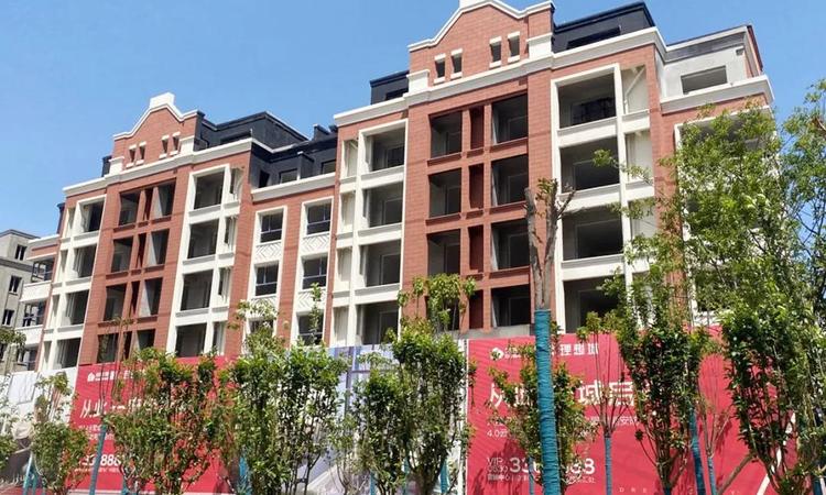 绿地理想城施工进度图