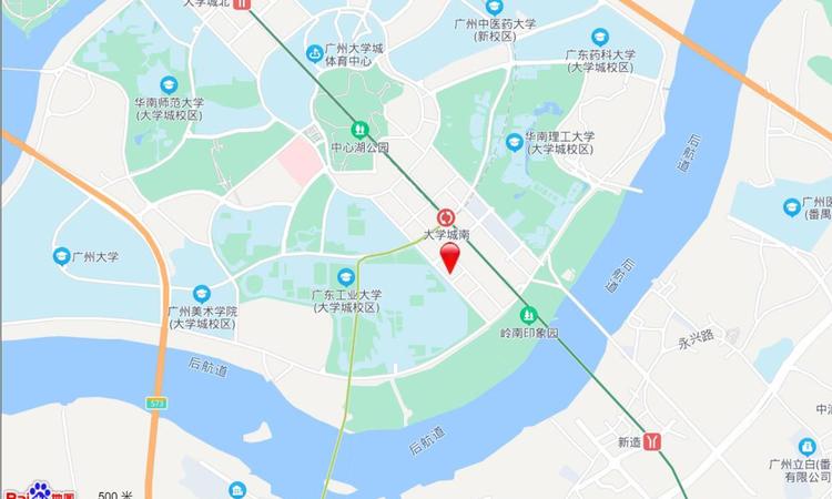 越秀·大学·星汇城交通图