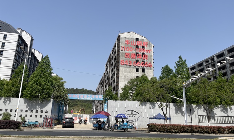星叶半山玥府施工进度图