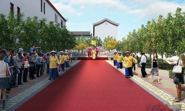 坝上草原的院子周边配套图