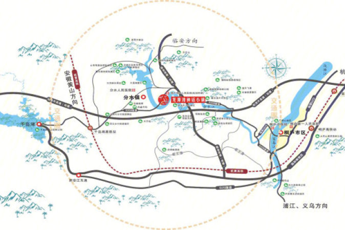 龙潭渡云湖湾公寓交通图