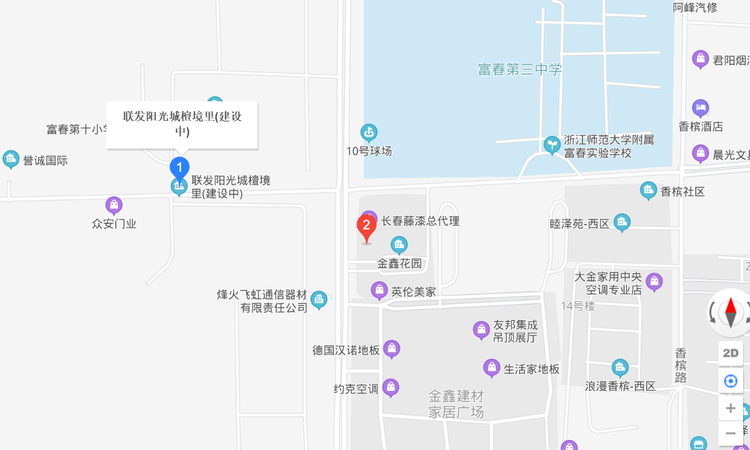 联发檀境里交通图