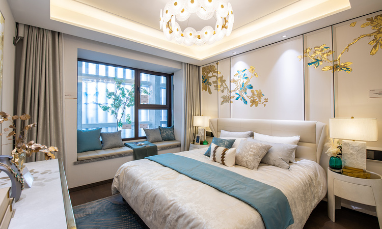 万科翡翠观唐样板间