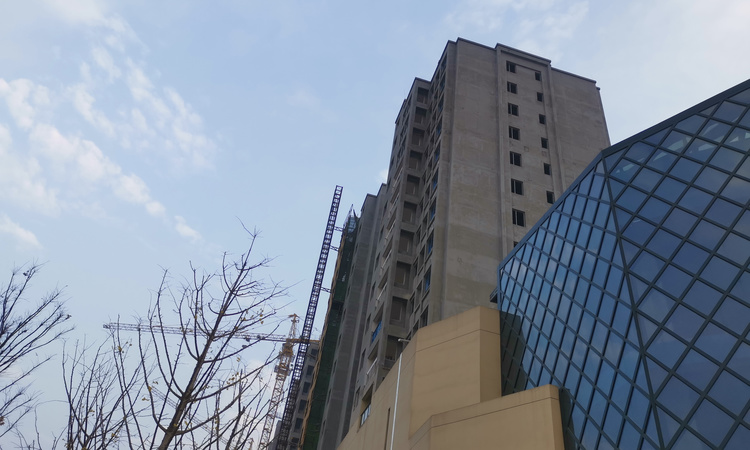 交投合盛嘉园施工进度图