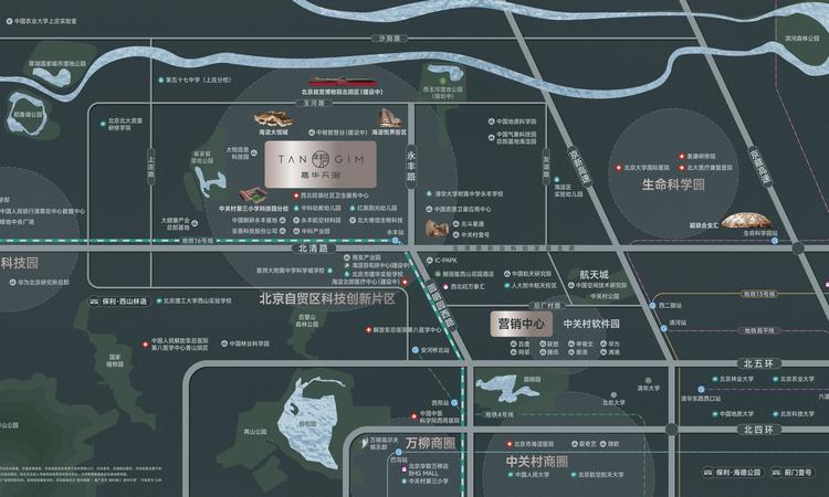 保利·建工·嘉华天珺交通图