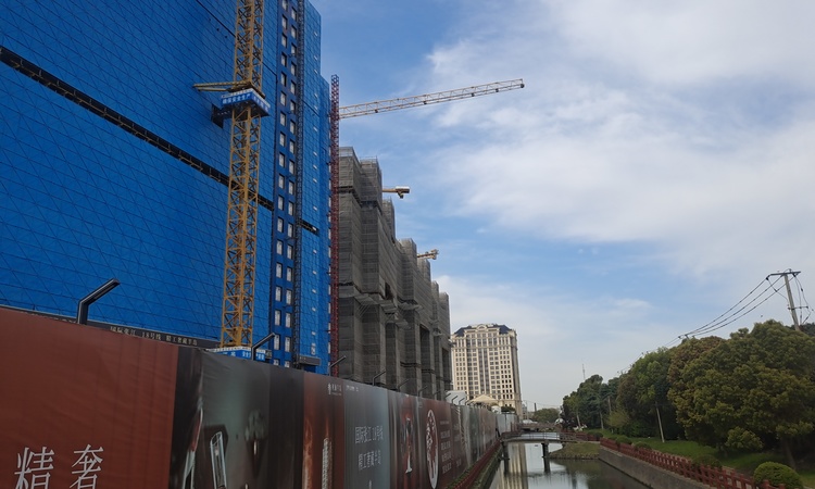 华发观澜半岛施工进度图