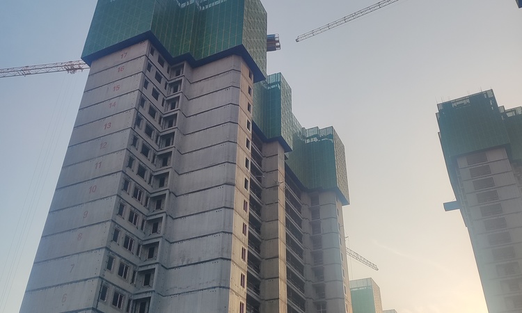 招商时代·映江河施工进度图