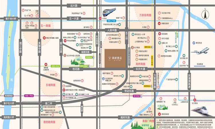 高桥壹品交通图