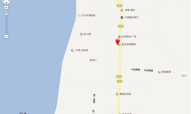 蓝岛·海岸公馆交通图