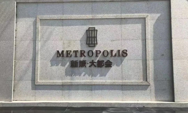 新城大都会实景图