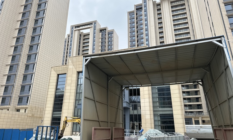 大者安吉府施工进度图