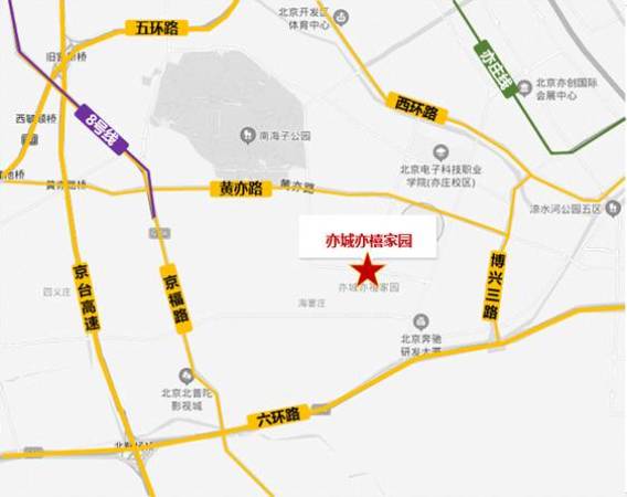 亦城亦禧家园交通图