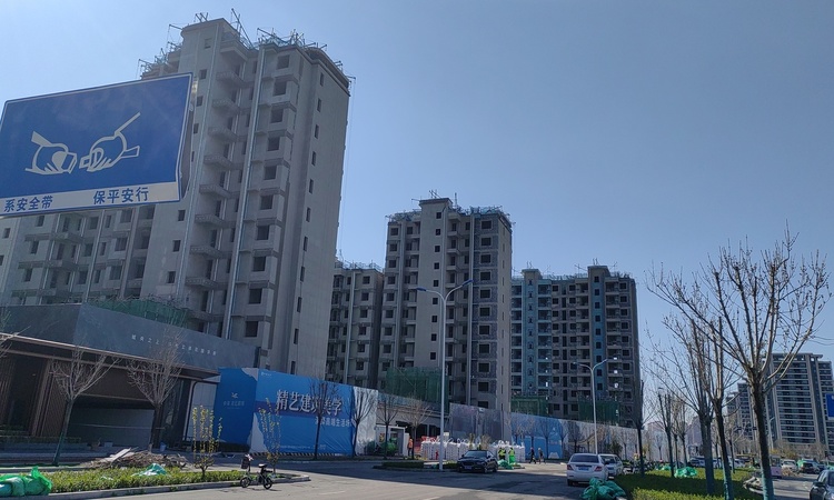 中海凌云源境施工进度图