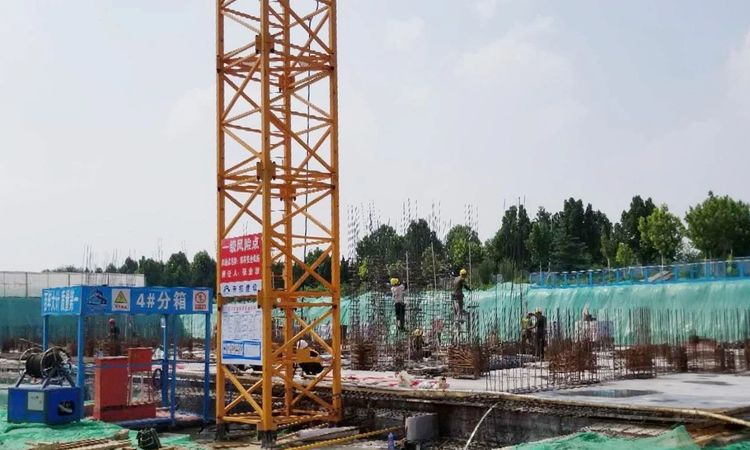 橡树·黄金城施工进度图