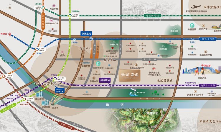 格调澄园交通图