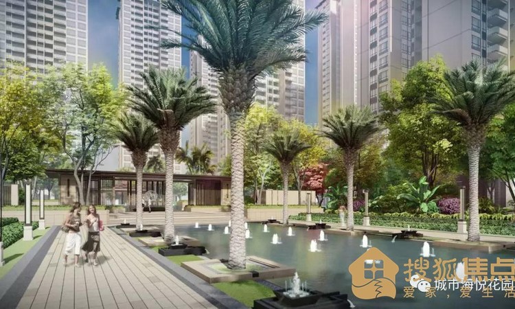 城市海悦花园效果图