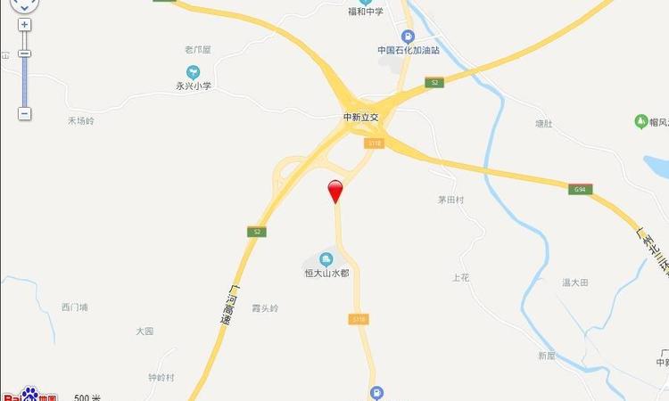 越秀华发·悦见星城交通图