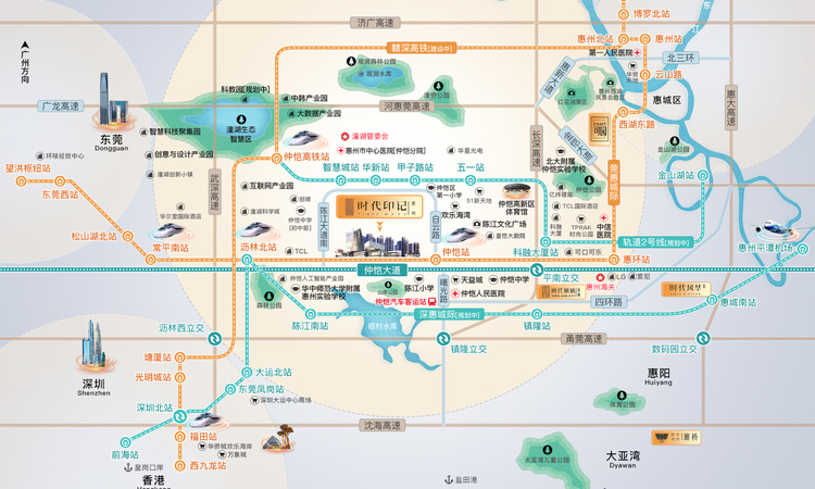 时代印记交通图