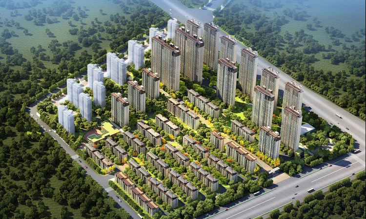 陕建地产广州路壹号院效果图