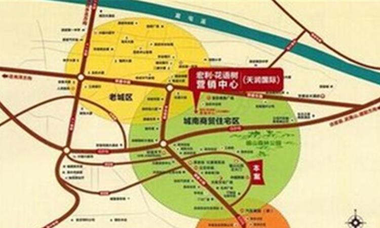 宏利花语树交通图