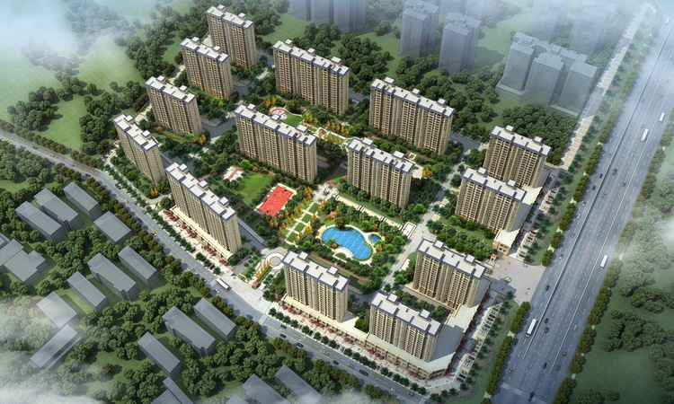 两江明珠·紫金城效果图