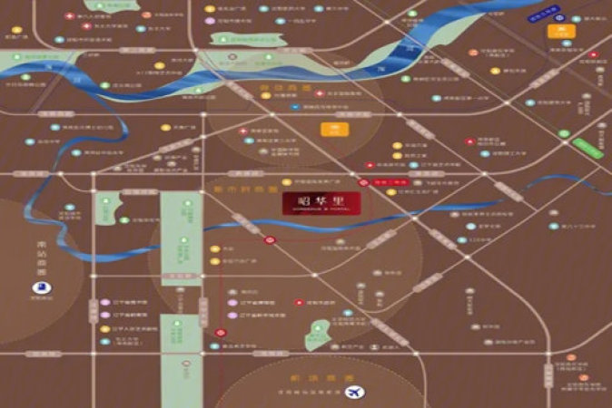 昭华里交通图
