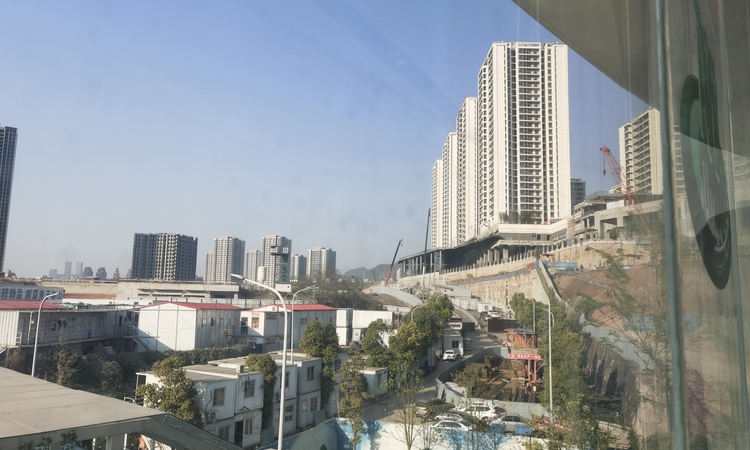 中国铁建元时代施工进度图