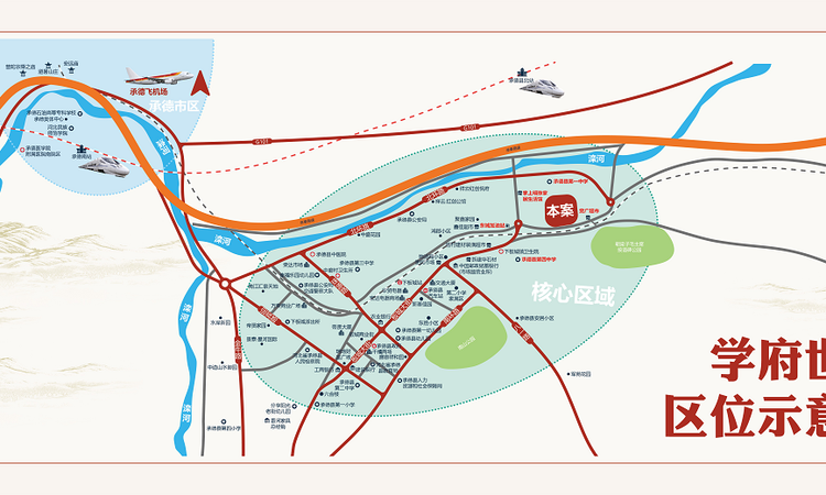 学府世家交通图