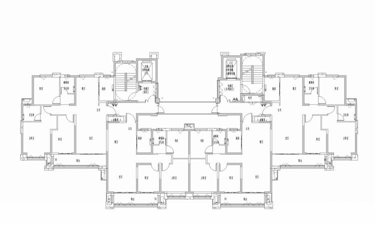 国融西兴时代楼层平面图
