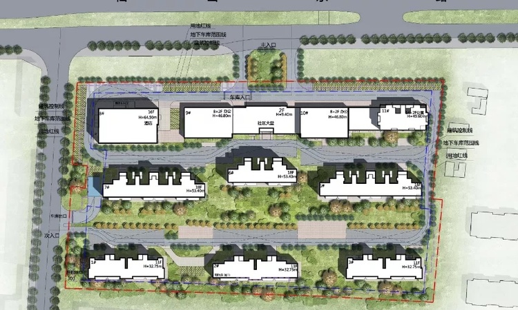 开投·仙山雅居楼层平面图