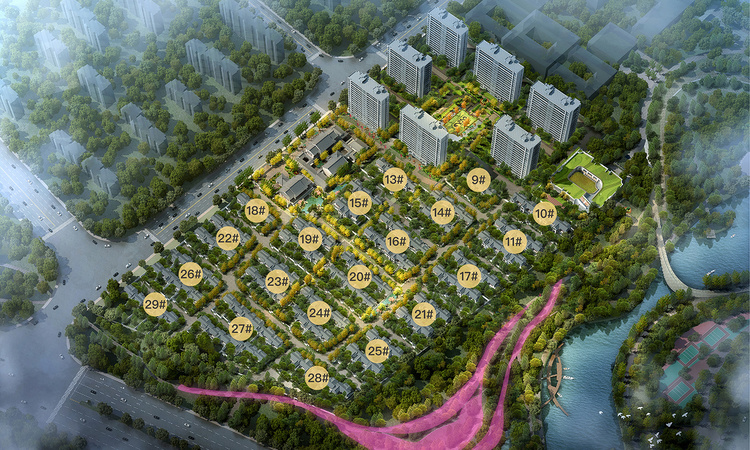 绿城江南赋效果图