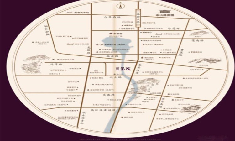 建发玺院交通图