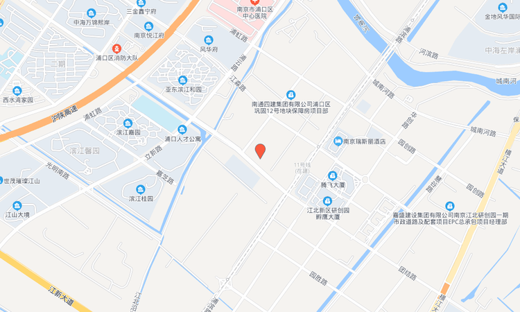 中垠瑧悦府交通图