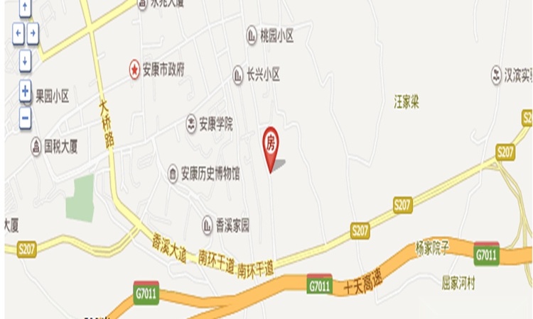 兴华名城交通图