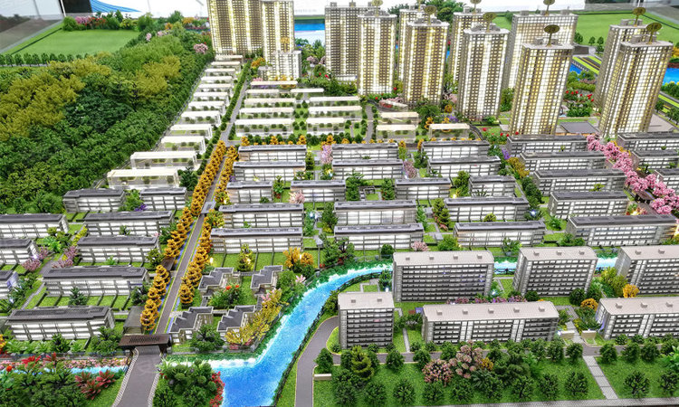 蓝城·桂语江南实景图