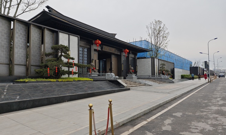 电建·清韵阶庭施工进度图