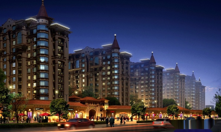 中南世纪城效果图