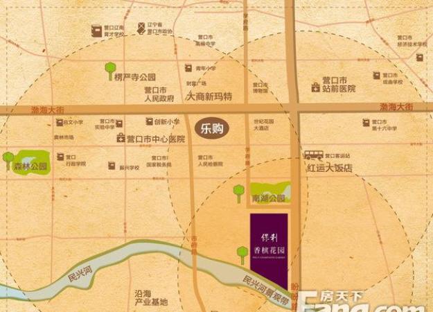 保利·香槟花园交通图