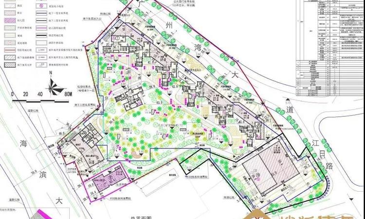  金沙湾力华花园周边配套图