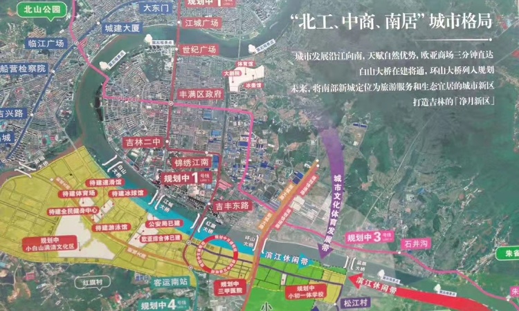 筑石佳岸交通图