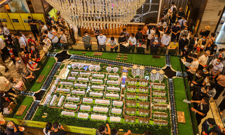 中梁·长安天樾实景图