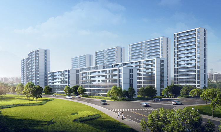 蓝城凤栖梧桐效果图