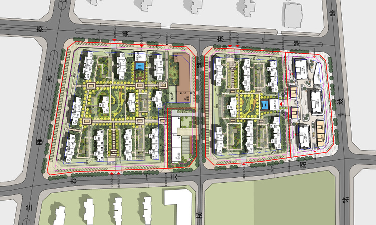 名士悦府楼层平面图