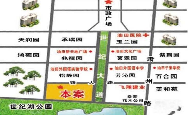 南湖金湾交通图