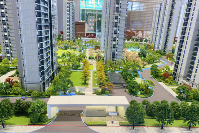 招商君雍璟府效果图