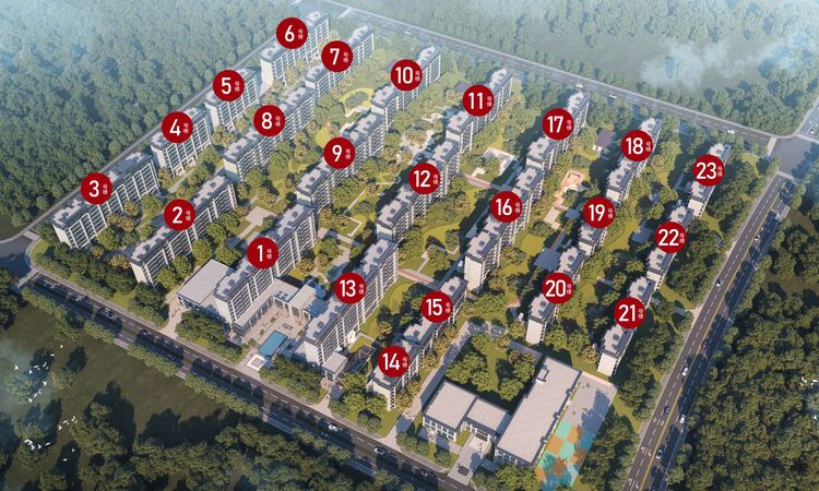 龙湖樘樾楼层平面图