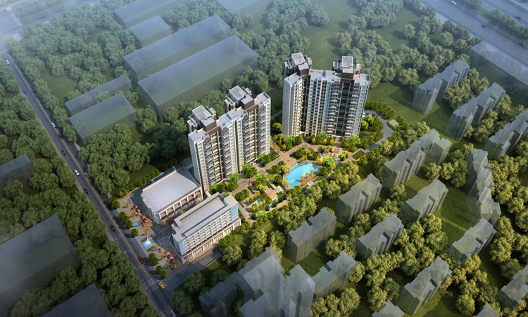 北海山湖海悦府效果图